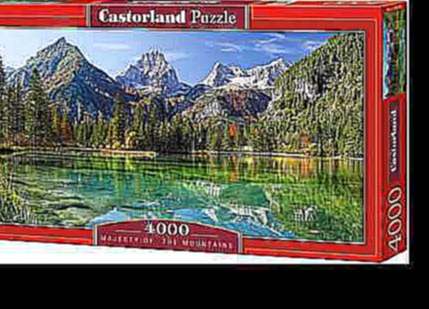 Собираем пазл вместе с детьми, развивающий мультик Природа Животные Мир castorland puzzle 