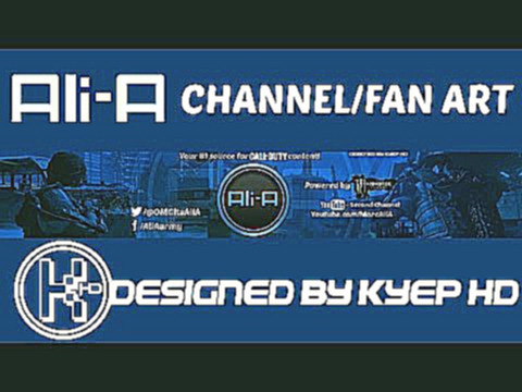 SpeedArt #1 | @OMGitsAliA Channel/Fan art - Kyep HD 