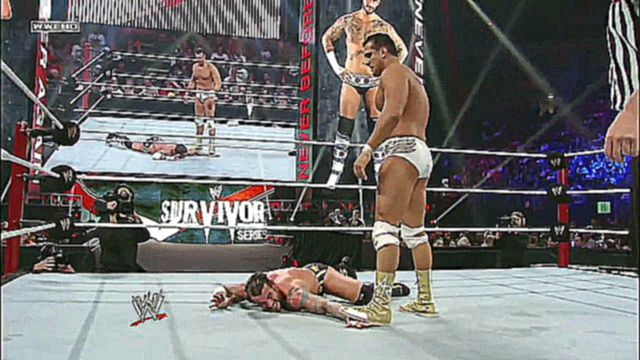 Альберто дель Рио ч пр. СМ Панк - за Чемпионство WWE - Survivor Series 2011 