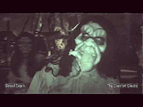 Ghost Town  Scarezone at Knotts Scary Farm 2011 HD Nightvision 