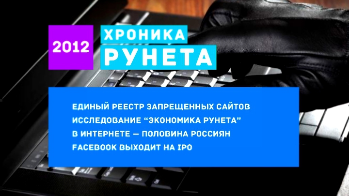 Хроника Рунета. Год 2012. 