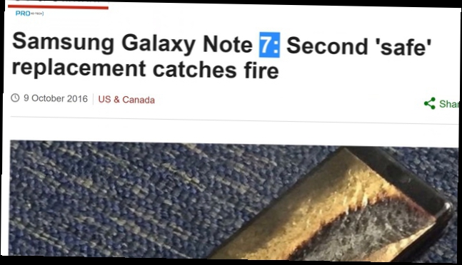 Смартфоны Samsung Galaxy Note 7 огнеопасные?! В чем причина? Pro Hi-Tech на Первом канале 
