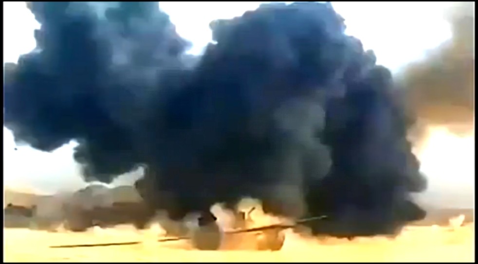 Эксклюзивное видео, снимает боевик ИГИЛ за 5 сек до смерти от удара ВВС РФ 