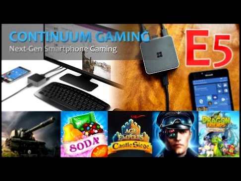 Microsoft Continuum Gaming: Let's Play 5! Ski Safari 2, Star Worms, Dragon Friends 