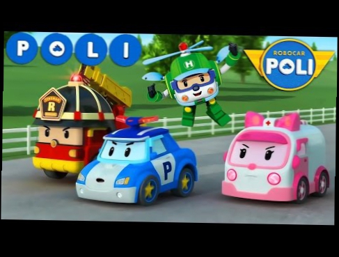 Мультик про машинки. Робокар Поли : Пазлы для детей - Car Puzzle Robocar Poli ! 