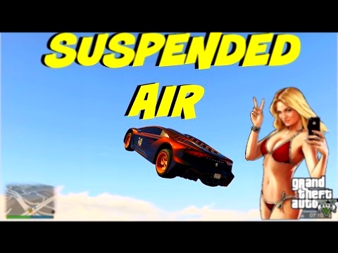 GTA 5 Online  CANUCKS RACE OF THE WEEK - SUSPENDED AIR  insane custom race GTA V stunts  