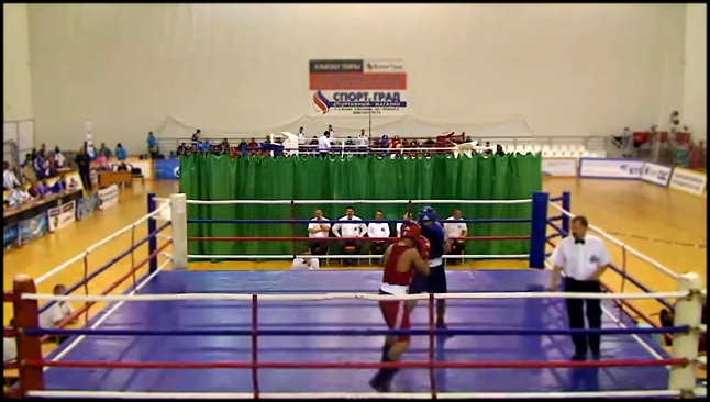 BOXING- 4 ноября 2014 г. 66кг. RED AZE. АЛИЕВ Эльхан  VS  BLUE  GEO. Мхитарян Стефан  WP 1: 2. 