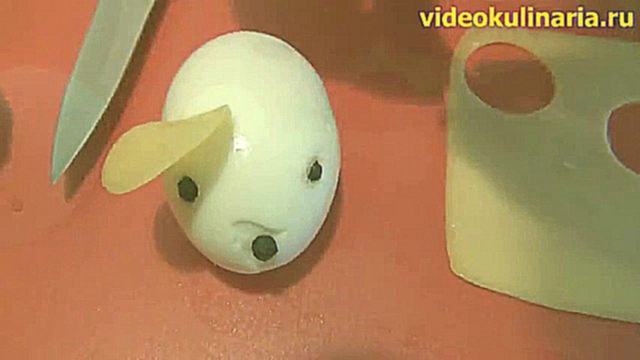 Как приготовить мышек из яиц 