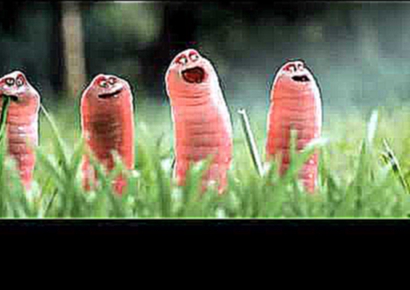 Cartoon about worms funny short film.Про червячков прикол короткометражка 