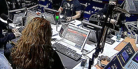 Никита Джигурда в эфире радиостанции Маяк. 