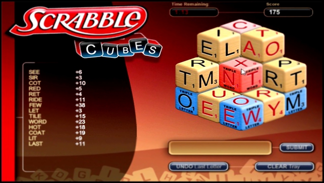 Scrabble Cubes HD 
