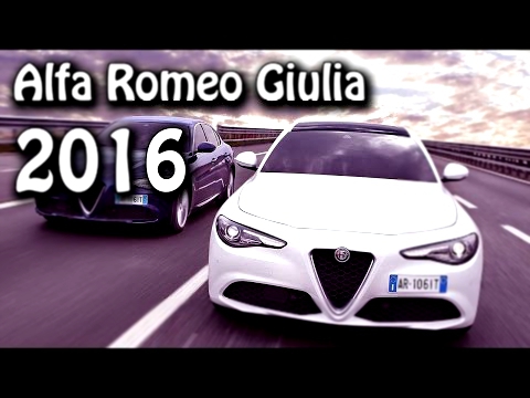 2016 New Alfa Romeo Giulia 510 HP 2.9-L V6 Biturbo 6 Speed Manual 8 Speed A/T Review 