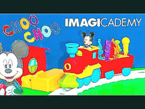 MICKEY MOUSE IMAGICADEMY Disney Mickey Tune Tracks  Train Mickey Mouse Clubhouse Video Toy Unboxing 