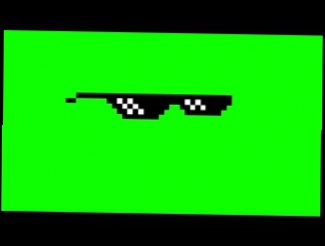 [GreenScreen] Deal With It Glasses Очки 
