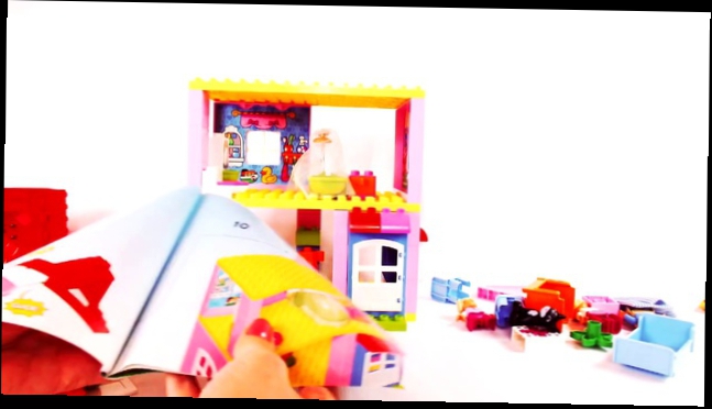 ✿ Lego мультик - Интересные игрушки для детей Кукольный домик Lego Duplo 