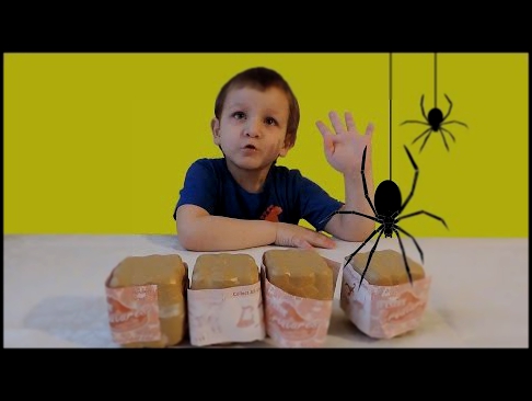 Дети онлайн.Малыш Никита открывает большие Киндер Сюрпризы-яйца с игрушками.Мультики для детей. 