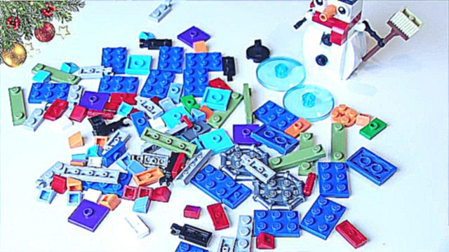 Ёлочные игрушки из LEGO своими руками! 