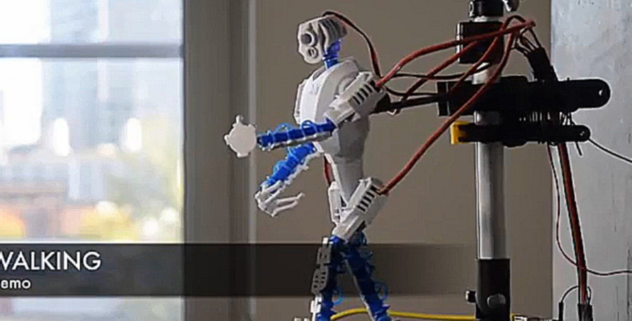 Как легко сделать робота с помощью 3D-принтера 