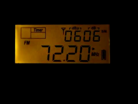 [Tropo] 72.20 MHz - 1 Kanal Ukrainian Radio -  Cherkasy  134 km 