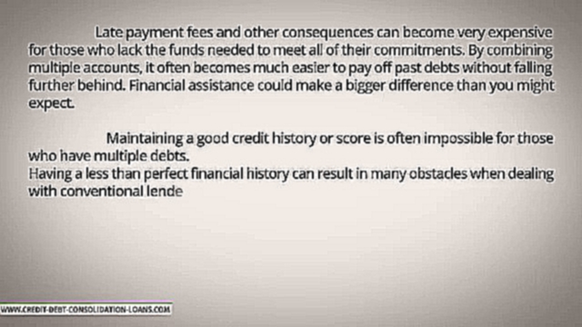 Do Banks Offer Debt Consolidation Loans To People With Bad Credit_ 