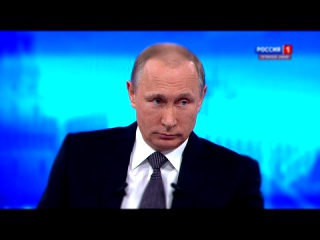 Прямая линия с Владимиром Путиным. Эфир от 16 апреля 2015 года часть 1 