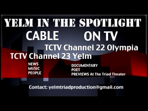 YELM in The SPOTLIGHT 01 Pilot NOV 2013 - ON TV 