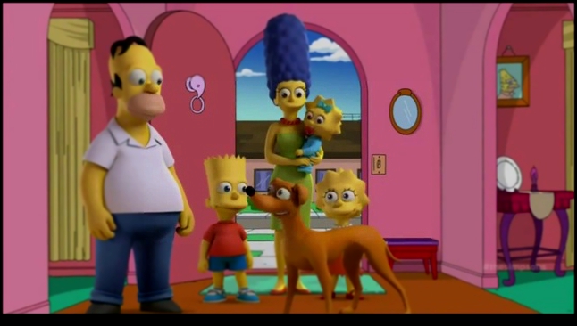 Симпсонов показали в стиле других мультперсонажей 
