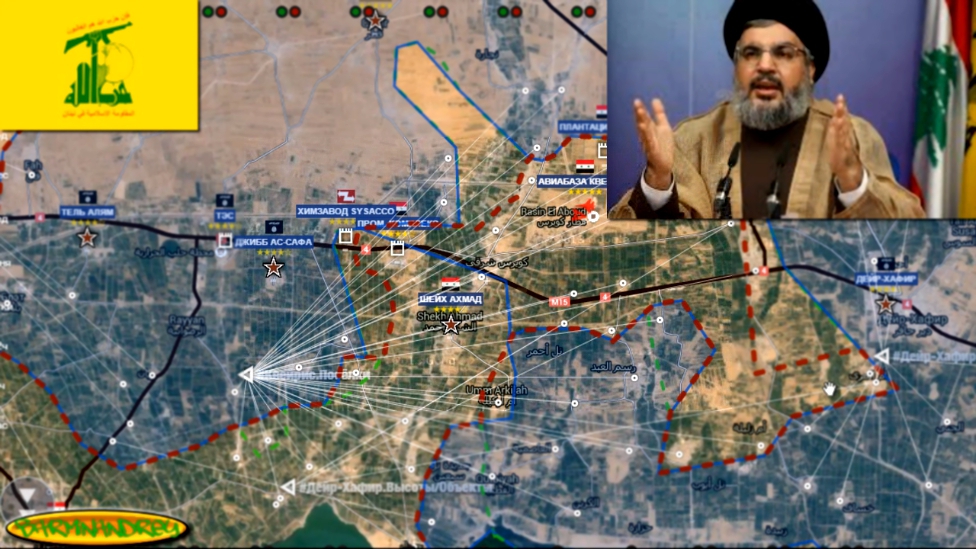 Обзор карты боевых действий в Сирии и Ираке от 25.11.2015г. 