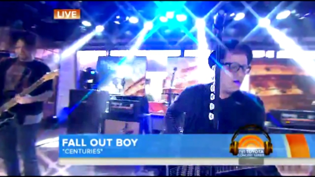 Fall Out Boy Performs 'Centuries' on Today Show 