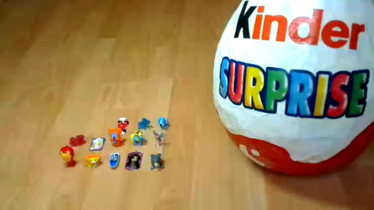 Большой Киндер Сюрприз 27 Kinder Surprise игрушки Маша и Медведь, Тачки 2, Хелло Китти #2 