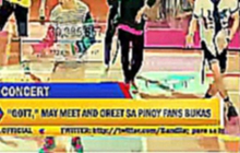 151113 Прибытие GOT7 в Манилу в филиппинских новостях на канале ABS-CBN Bandila 