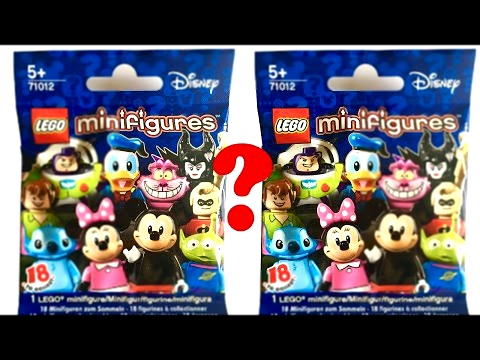 DISNEY lego MINIFIGURES BLIND BAGS レゴ ディズニー ミニ フィギュア ブラインドバッグ 