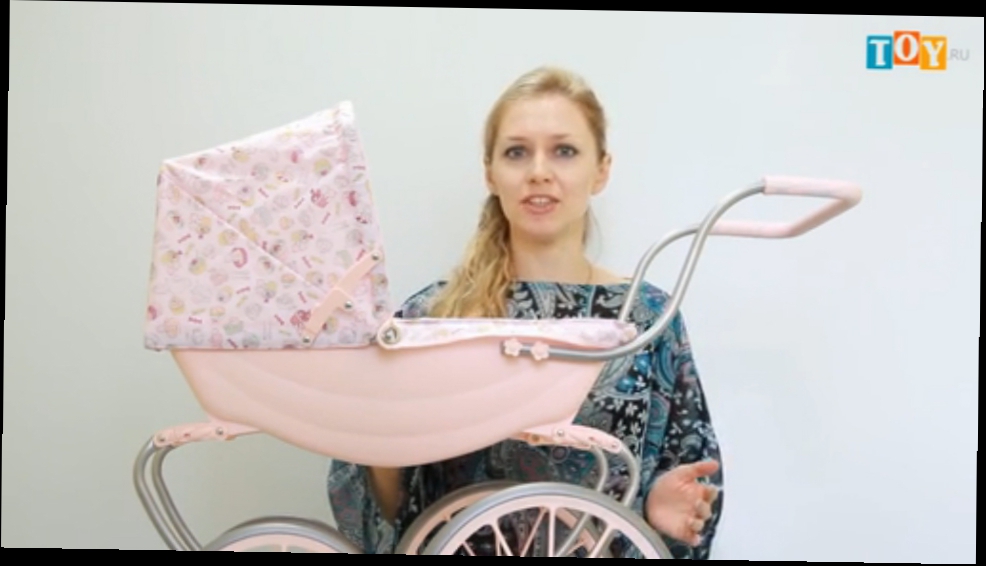 Игрушечная винтажная коляска Бэби Аннабель Zapf Creation Baby Annabell 