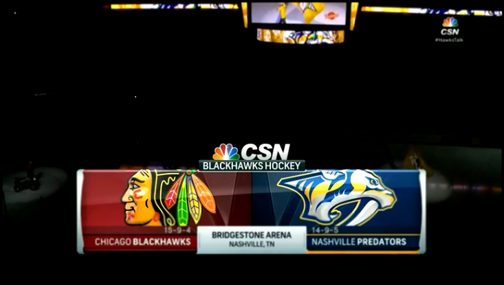 10.12.2015 NHL 15/16, RS: CHICAGO vs NASHVILLE 1/3 