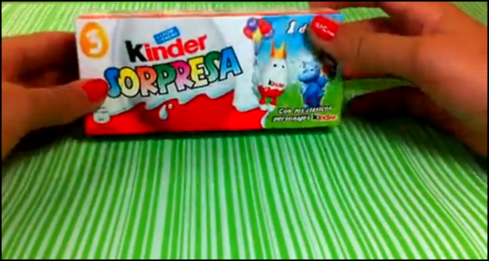 3 Киндер Сюрприз Яйца День Рождения 3 Kinder Surprise Eggs Happy Birthday 