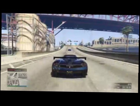 GTA 5 Online Land Race#3 KOCAK!!! Arena Balapan Diatas Air.. 