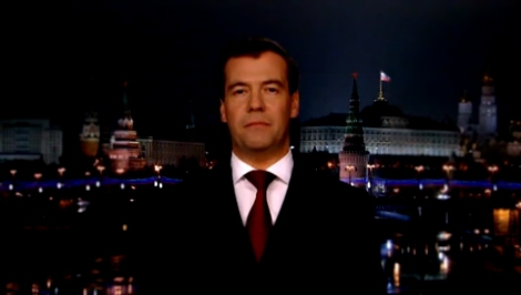 Новогоднее обращение президента России Д.А. Медведева (2011) 