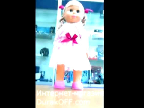Кукла Дашенька М 0588 U/R, интерактивная, ходит и разговаривает 