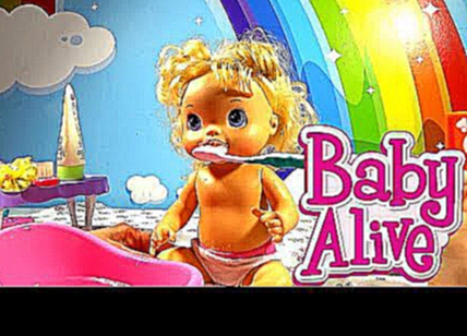 Куклы Пупсики Беби Алив Мультик с куклой про детей Девочка Катя играется с игрушками Утро пупсика 