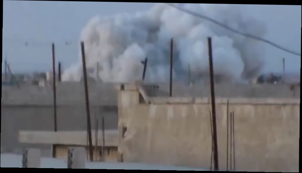 24.10.15 ВВС РФ нанесли массированный удар по позициям ИГИЛ в пров. Хомс 