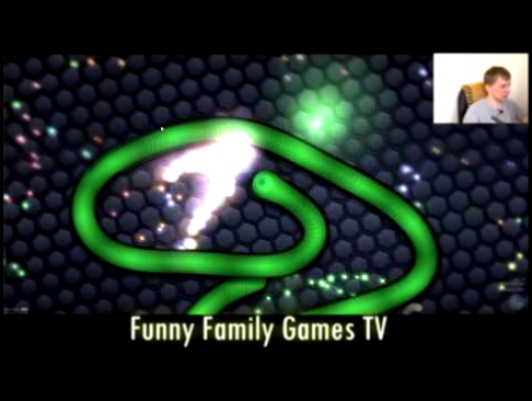 Slither io – Детская Мульт игра про Червяка! Огромный зеленый Червяк! #2 