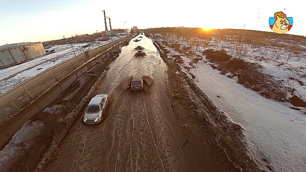 Огромная лужа в Самаре 