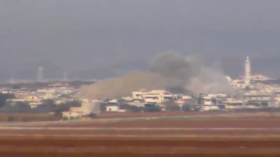 13.11.15 СУ-34 ВВС РФ уничтожает позиции ИГИЛ в пров. Хомс. 
