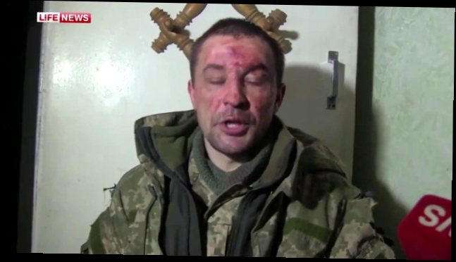 Пленный солдат ВСУ: Нас кинули наши командиры 20.01.2015 