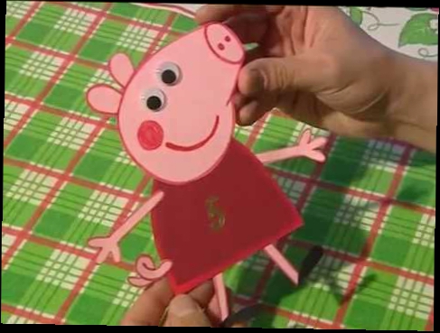 Открытка «Свинка Пеппа» / Card «Peppa Pig» / DIY 