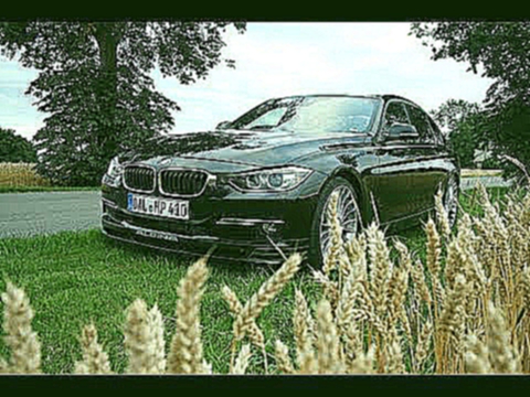 BMW ALPINA B3 Bi-Turbo engine startup, acceleration, gear changes 