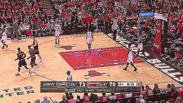 Cleveland Cavaliers ~ Chicago Bulls . 4 game | playoffs NBA | video HD | 10.05.2015 | half 2 
