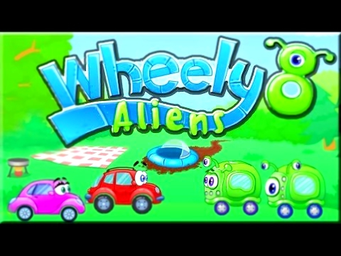 Wheely 8 Aliens - Walkthrough Вилли 8 пришельцы - Прохождение Машинка Вилли #Маленькие Игры 