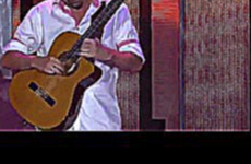 ФЭЙЛ - Эпичное электро-соло на акустической гитаре во время выступления прямой эфир телеканал Россия-1 