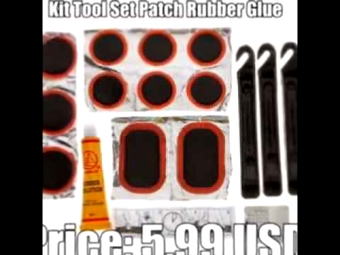 Bike Bicycle Tire Tyre Repair Kit Tool Set Patch Rubber Glue 